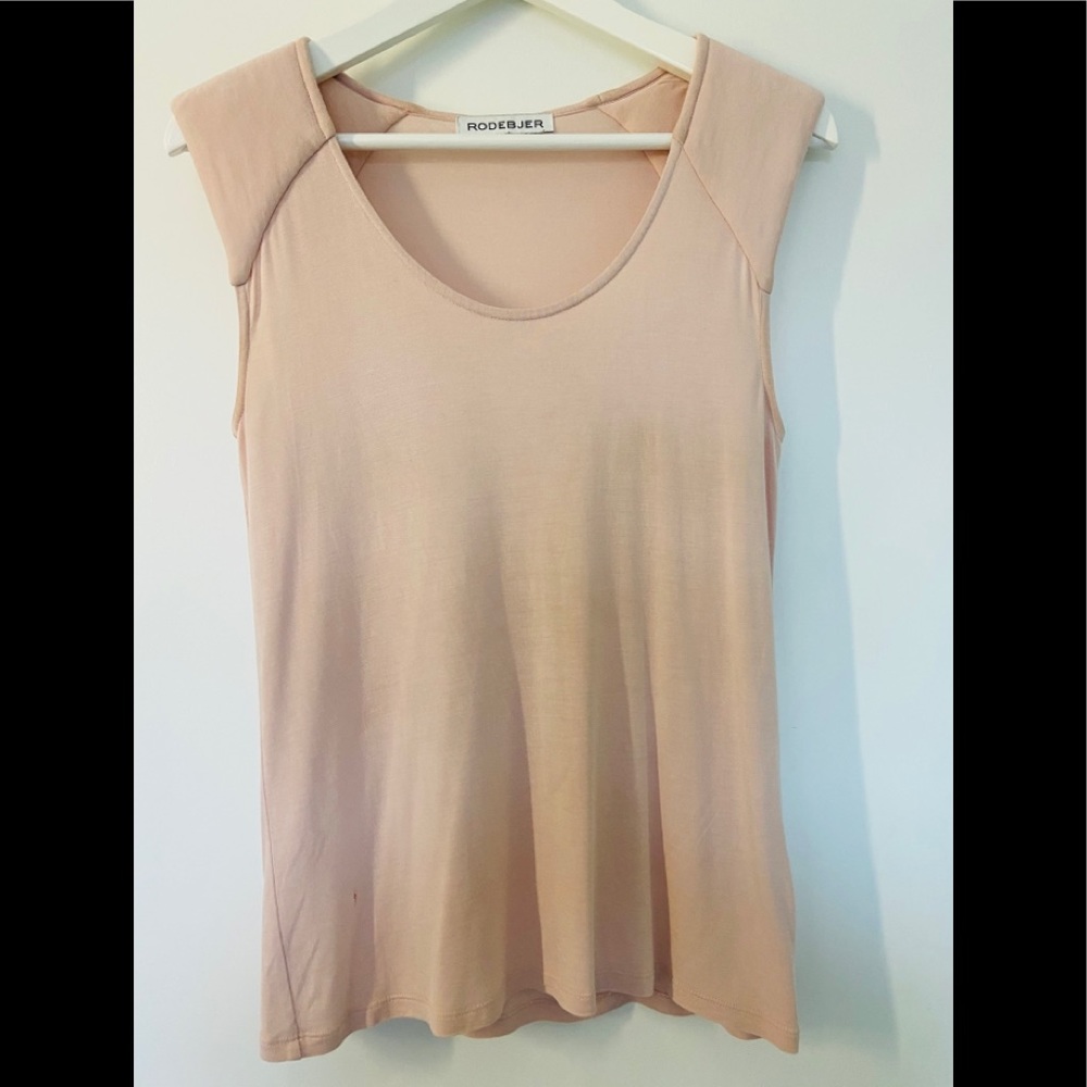 Rodebjer Top with padded shoulders